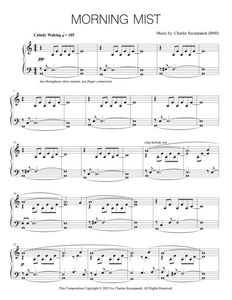 Morning Mist - Sheet Music for Solo Piano