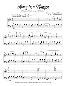 Away in a Manger - Sheet Music for solo piano