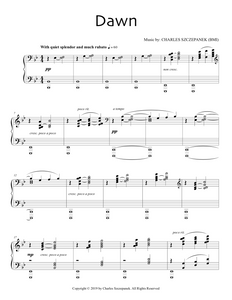 Dawn - Sheet Music for Solo Piano